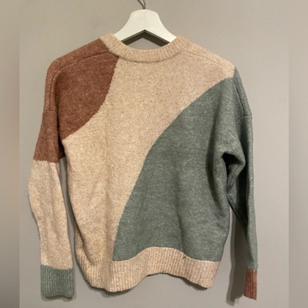 Madewell‎ Cedarbrook Pullover Sweater in Colorblock xxs wool blend - Picture 9 of 10